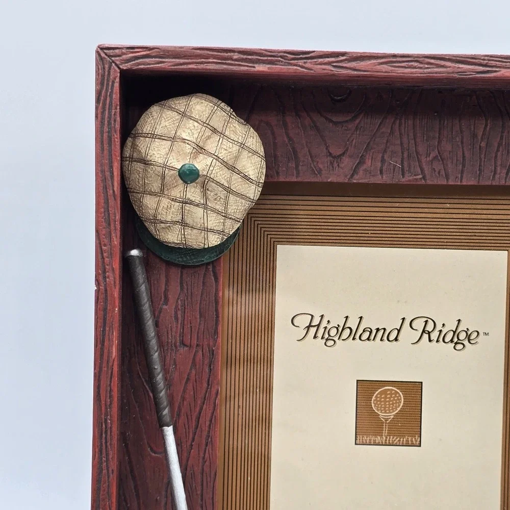 Golfers Picture Photo Frame Tabletop Standing Russ Highland Ridge 4x6
